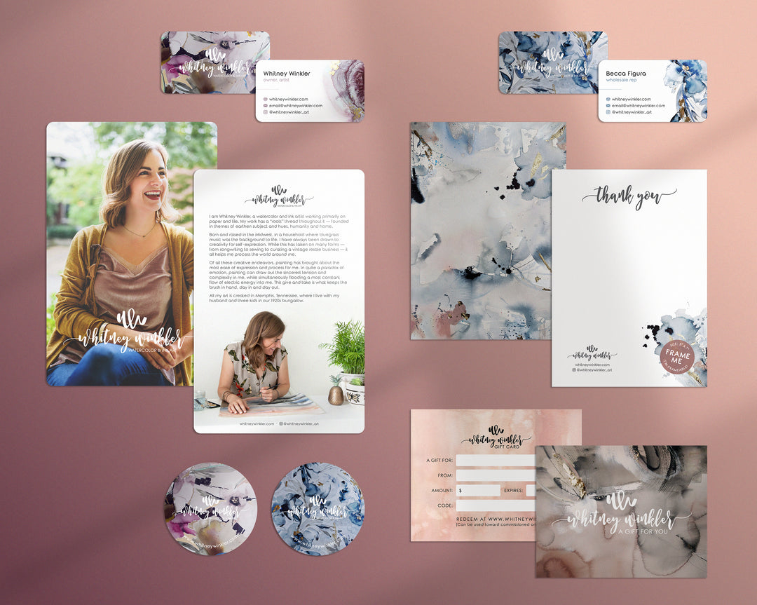 BRANDING COLLATERAL: Whitney Winkler