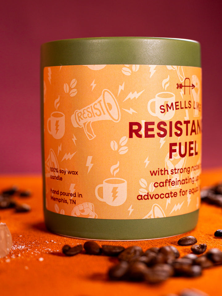 Smells Like Resistance Fuel Candle - Last Chance Sale