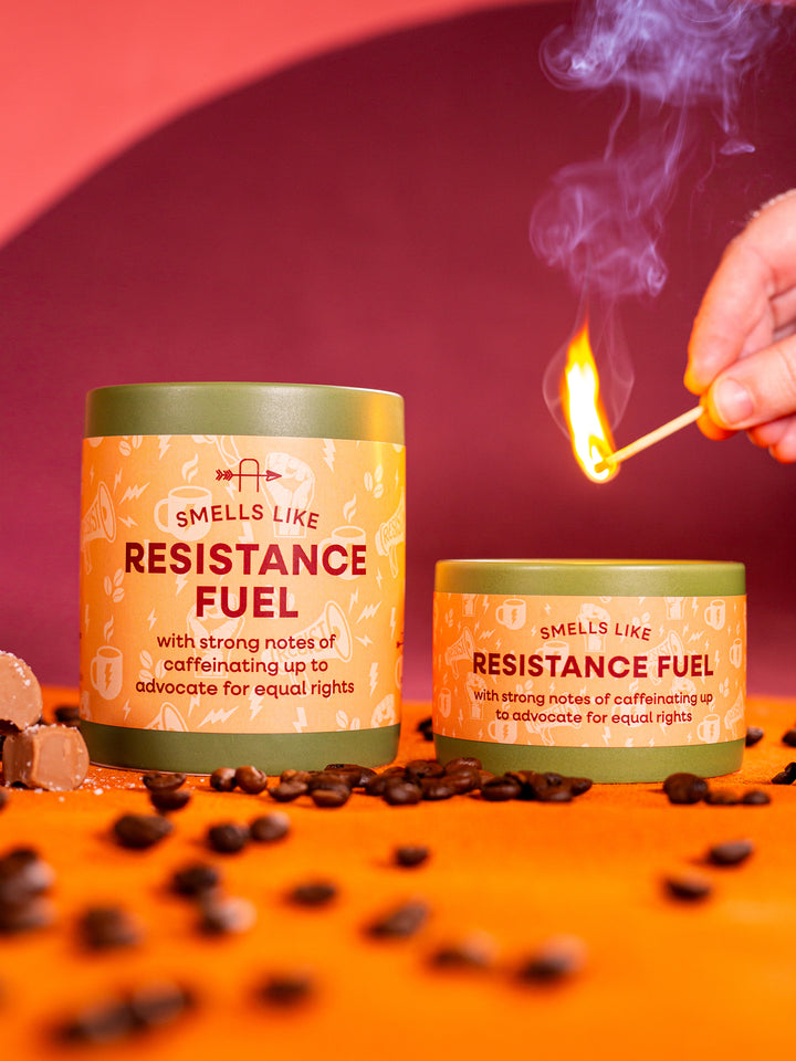 Smells Like Resistance Fuel Candle - Last Chance Sale