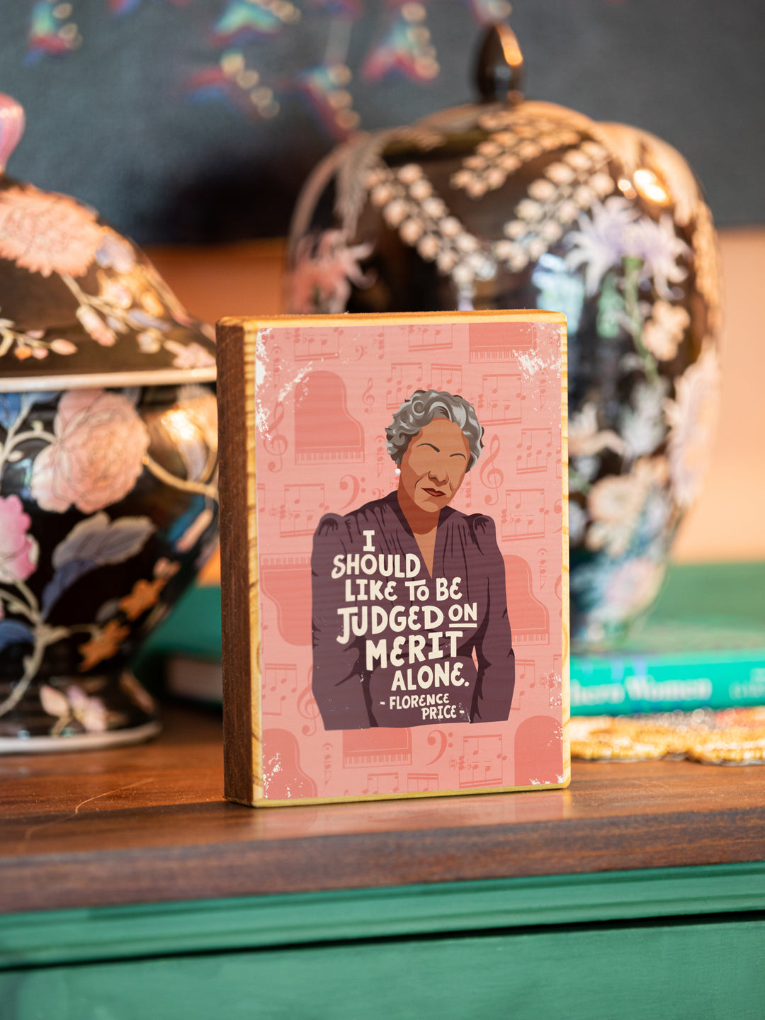 Florence Price Quote Wood Art