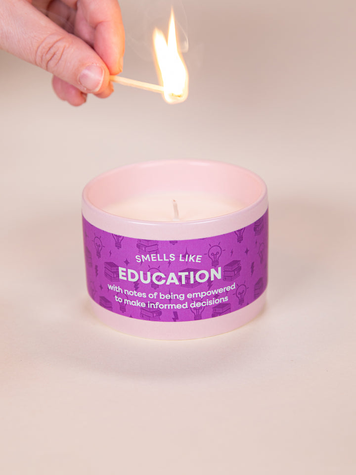 Smells Like Education Candle