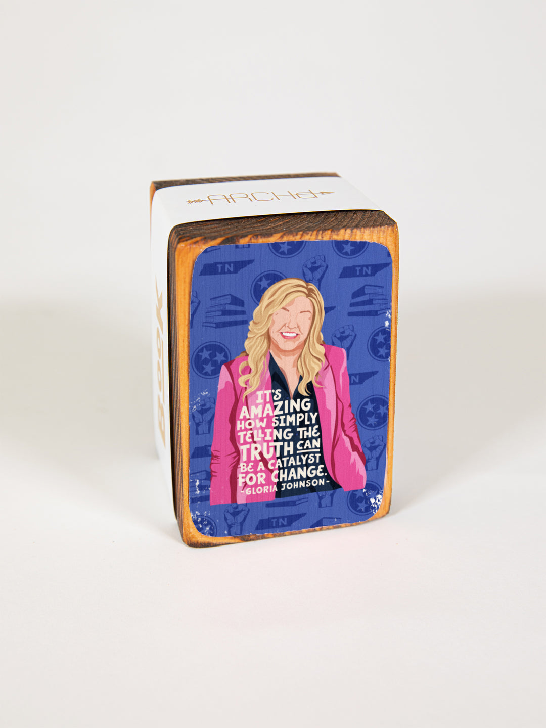Individual Iconic Woman Bookend