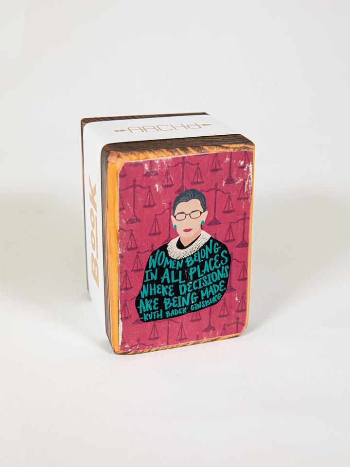 Individual Iconic Woman Bookend