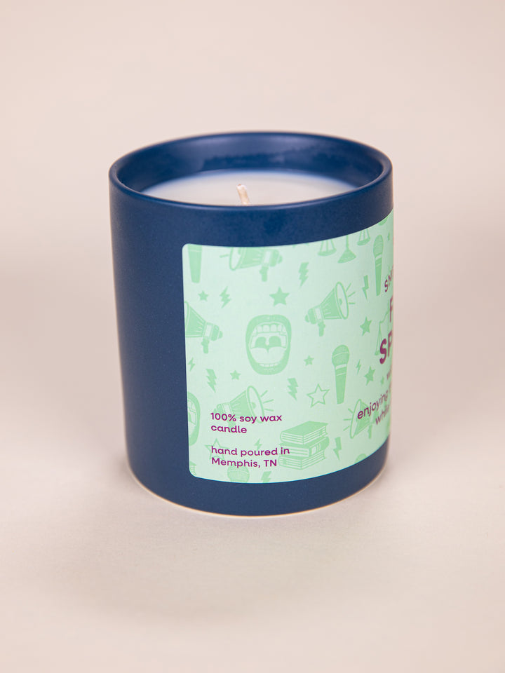 Smells Like Free Speech Candle