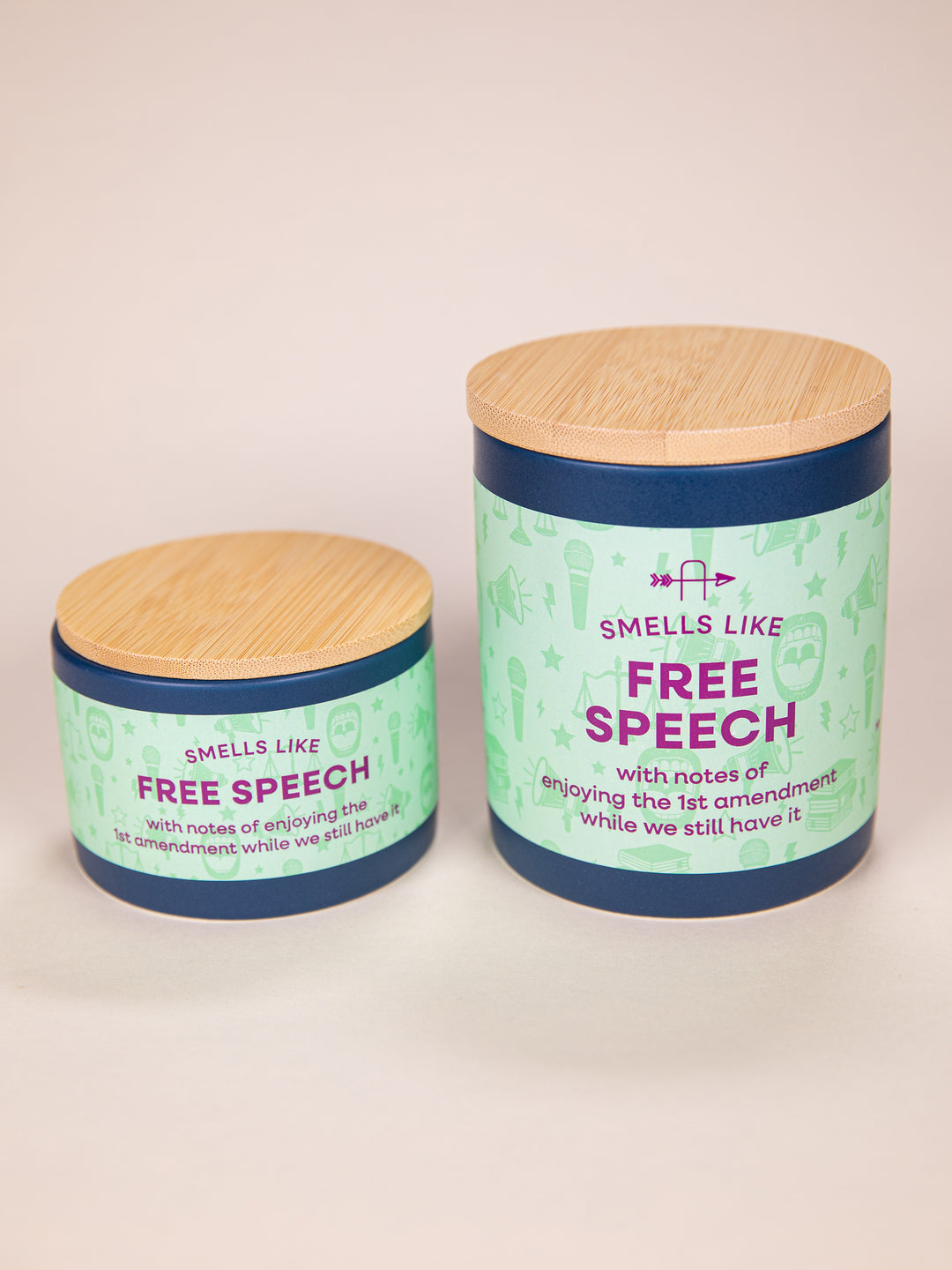 Smells Like Free Speech Candle