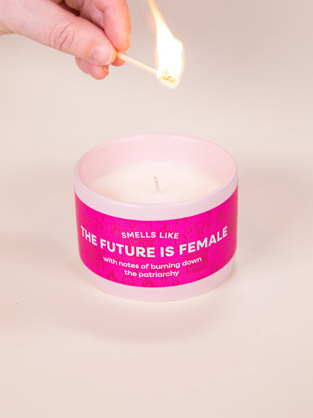 Smells Like The Future is Female Candle