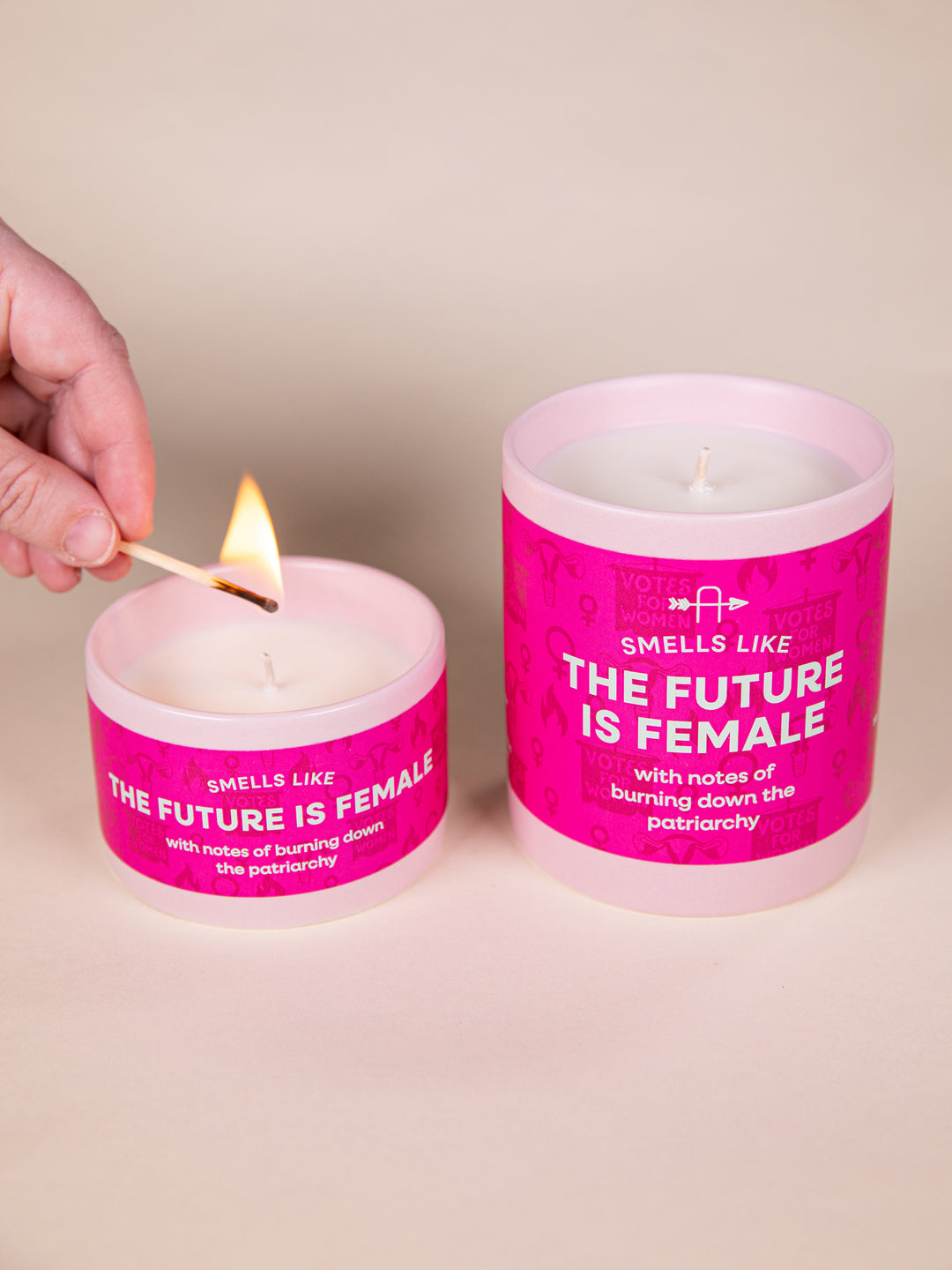 Smells Like The Future is Female Candle