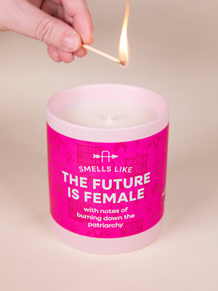 Smells Like The Future is Female Candle
