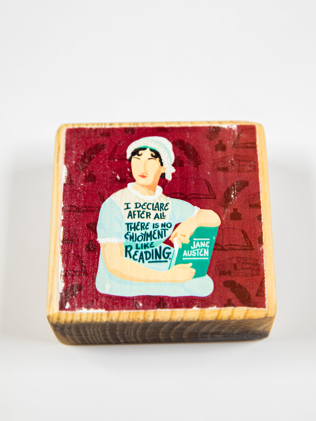 Iconic Women Quotes, Mini Block Wood Art