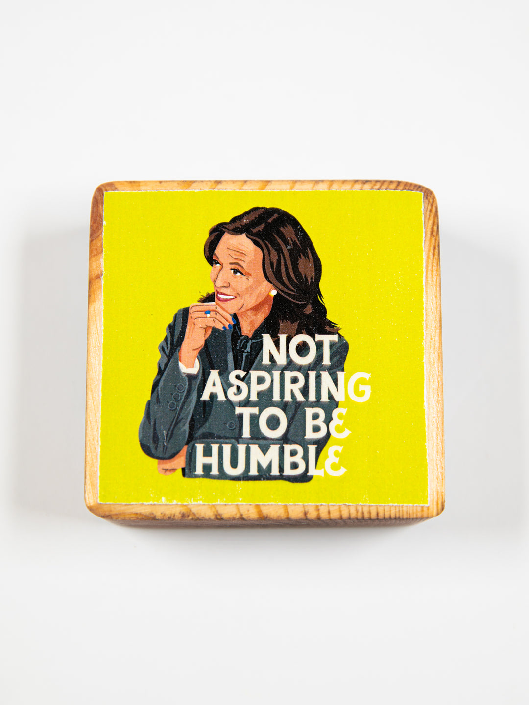 Iconic Women Quotes, Mini Block Wood Art
