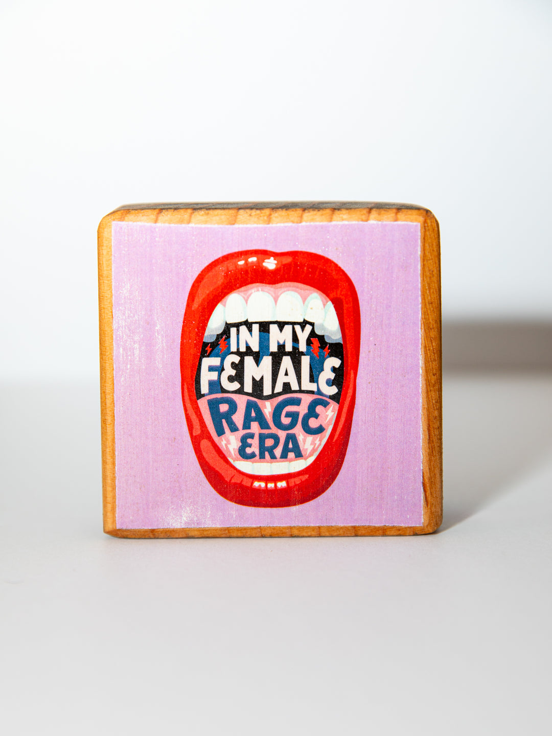 Resistance Art, Mini Wood Blocks