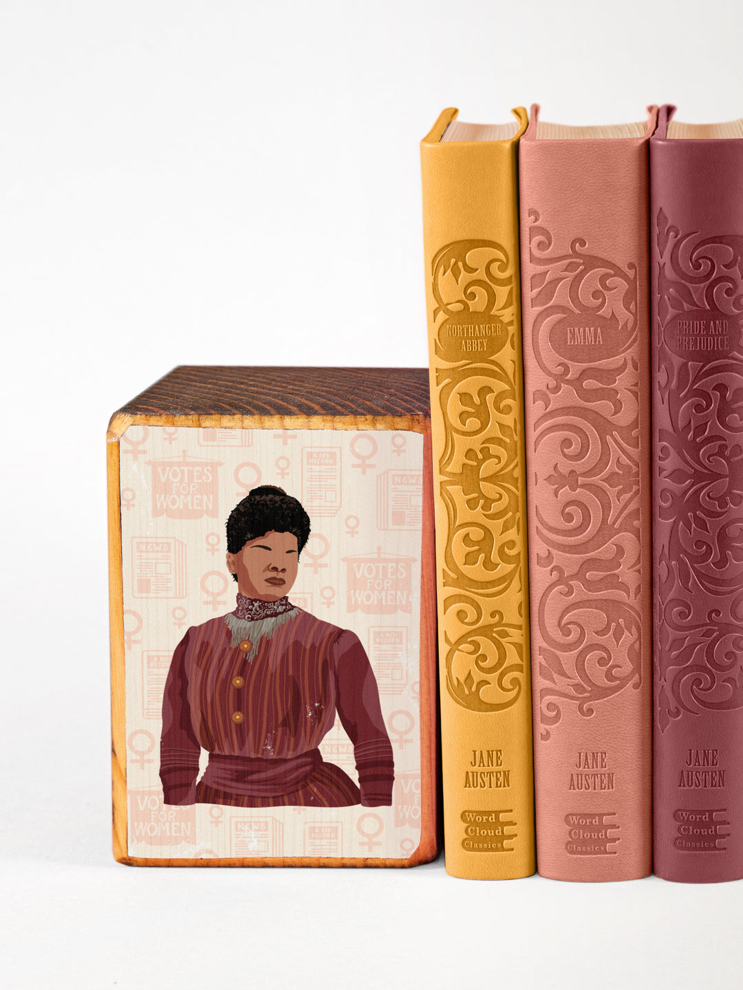 Ida B. Wells Quote bookend set of 2