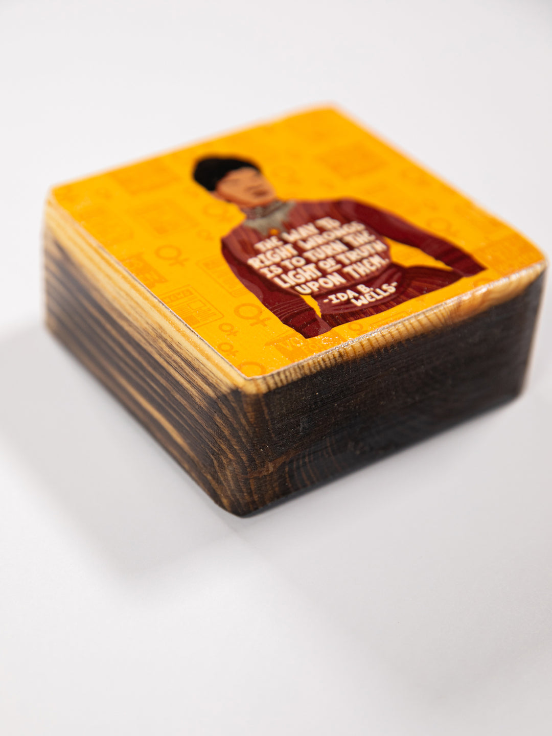 Ida B. Wells Quote wood art
