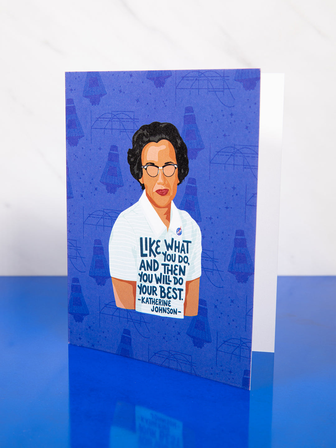 Katherine Johnson - Single Folded Note Card