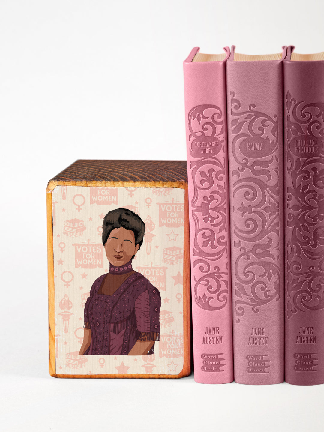 Mary Church Terrell Quote bookend set of 2