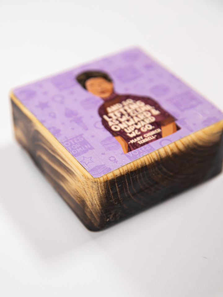 Mary Church Terrell Quote wood art