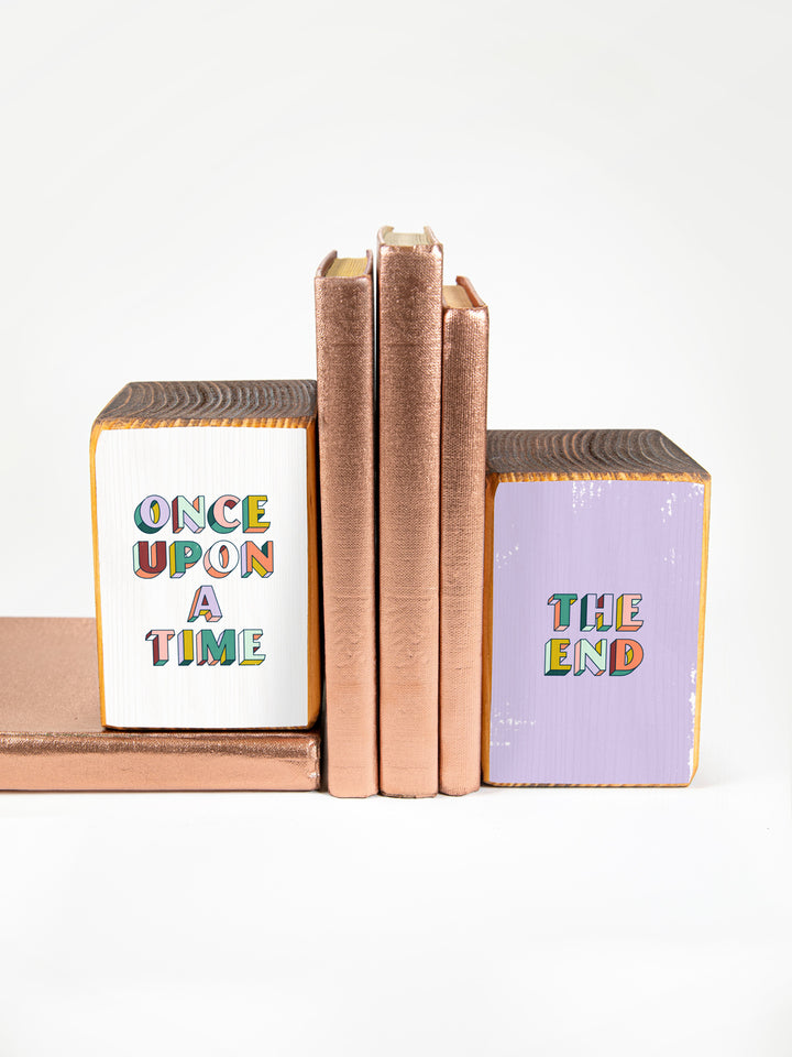 Once Upon a Time, The End, bookend set