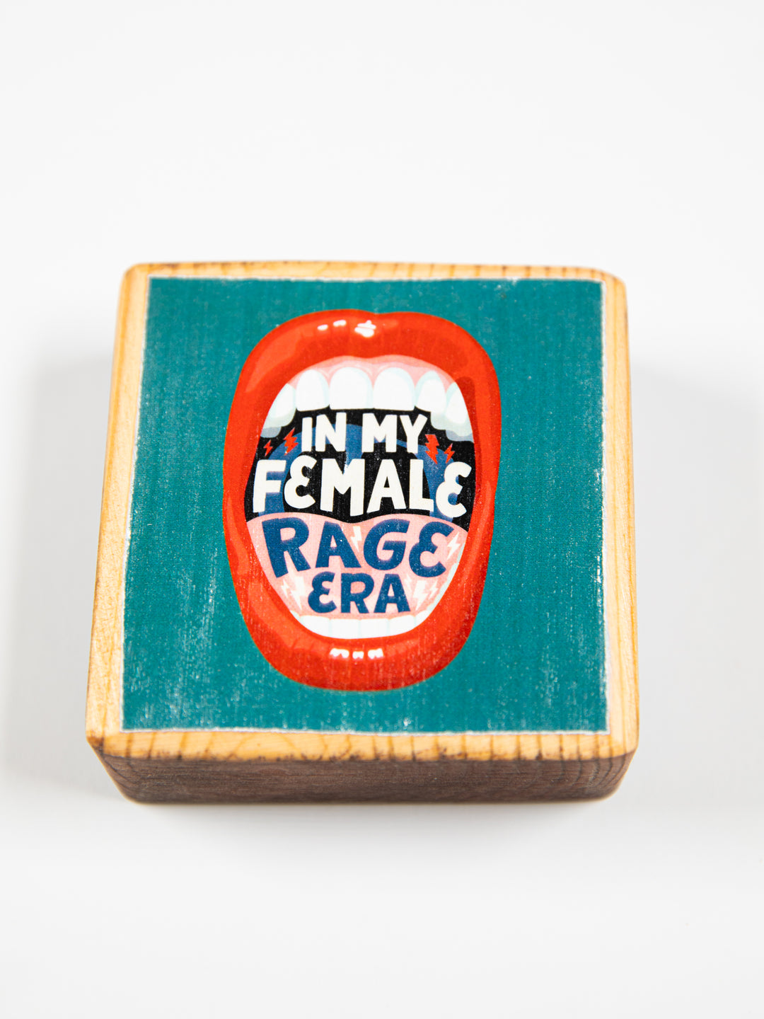 Resistance Art, Mini Wood Blocks