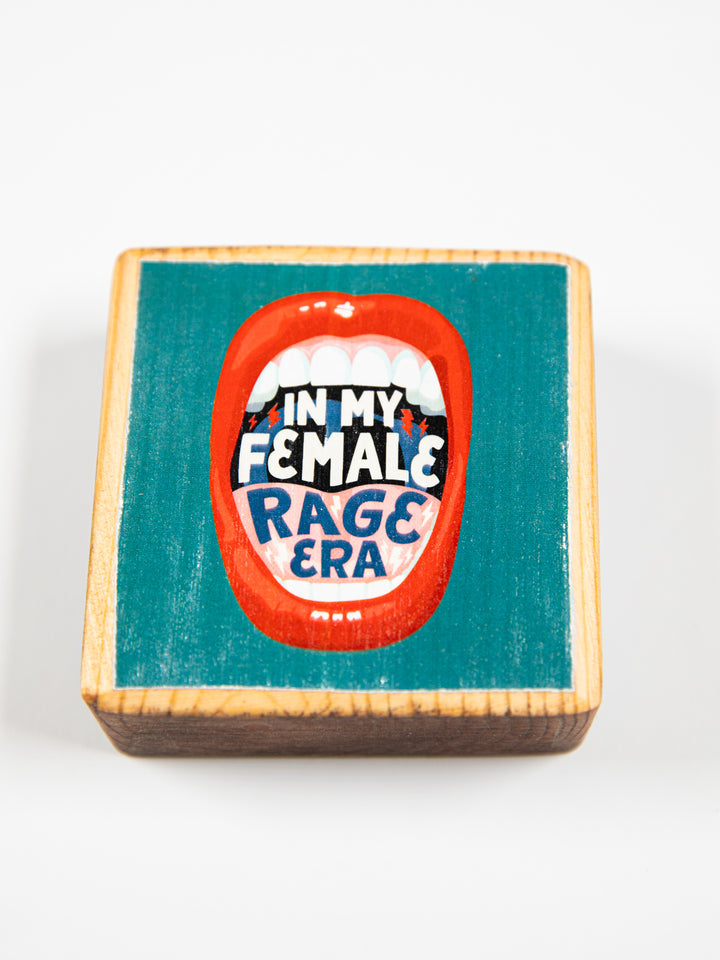 Resistance Art, Mini Wood Blocks