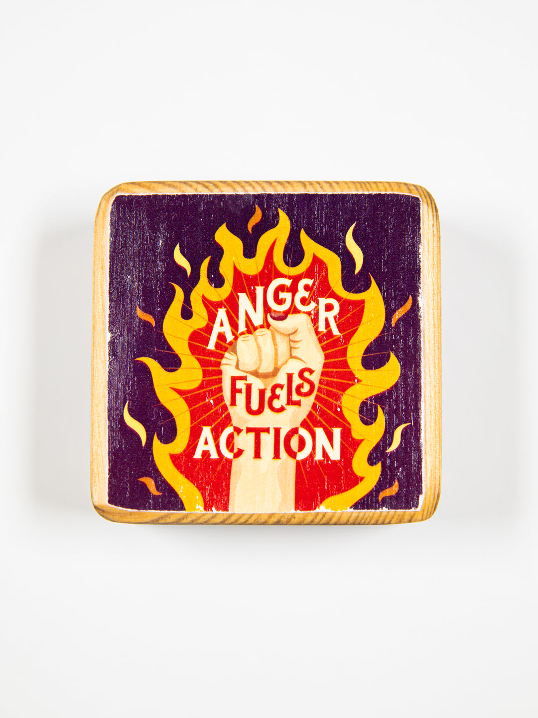 Resistance Art, Mini Wood Blocks