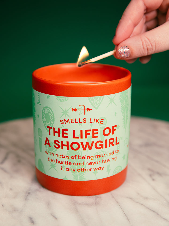 Smells Like The Life of a Showgirl Candle