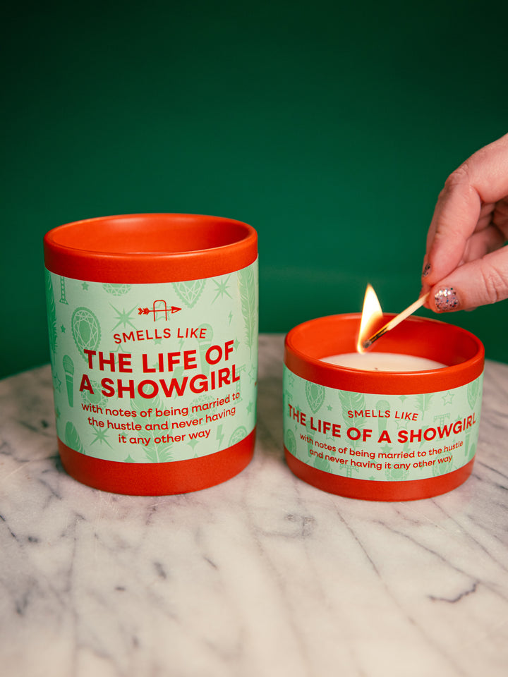 Smells Like The Life of a Showgirl Candle