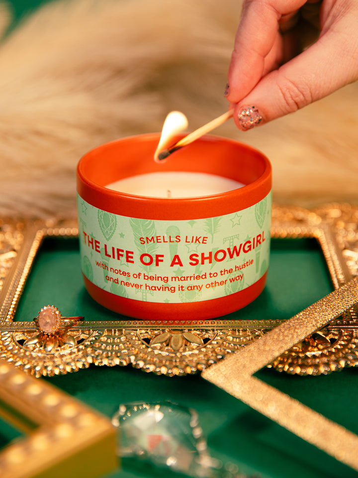 Smells Like The Life of a Showgirl Candle