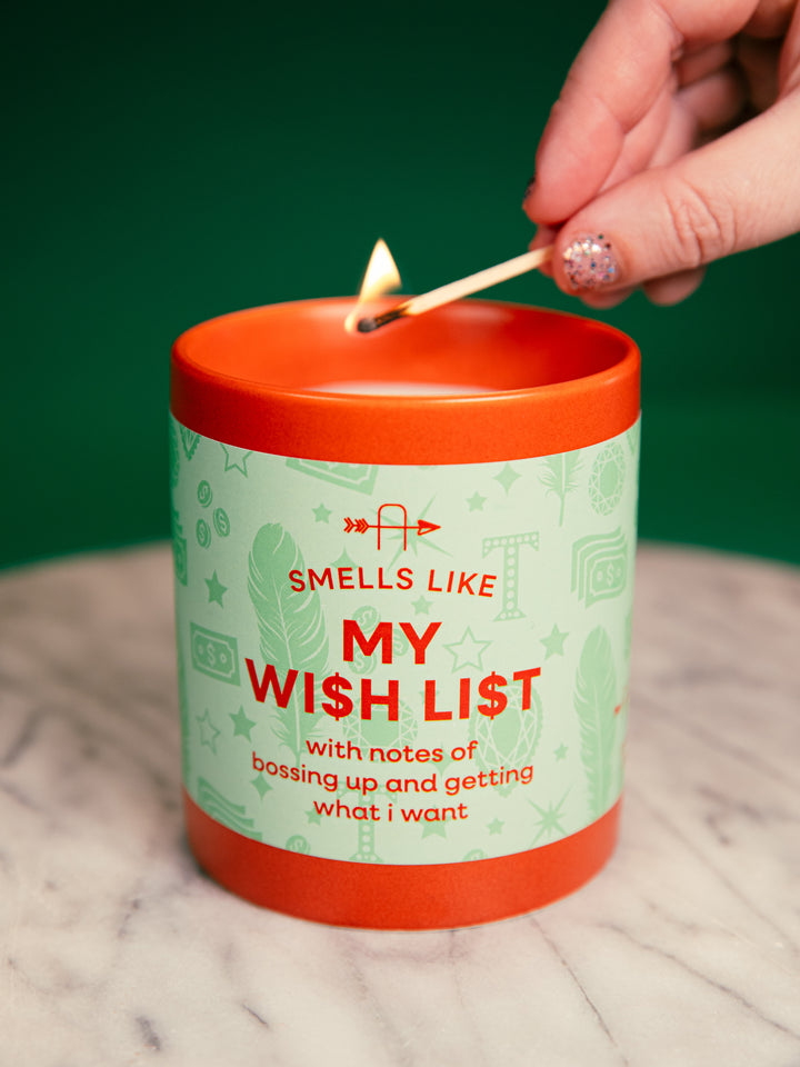 Smells Like My Wish List Candle