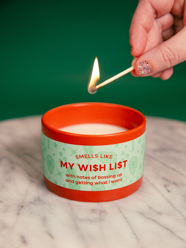 Smells Like My Wish List Candle