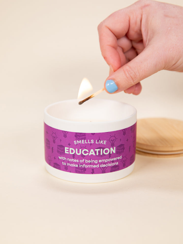 Discontinued 4 oz. Candle Vessel SALE - WHITE
