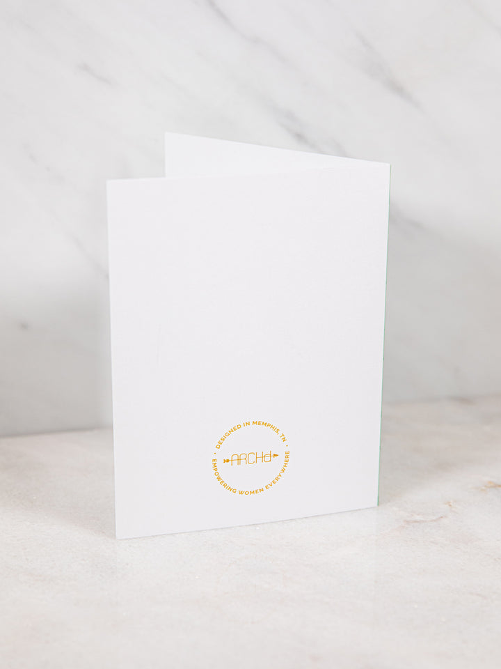 Gloria Steinem - Single Folded Note Card