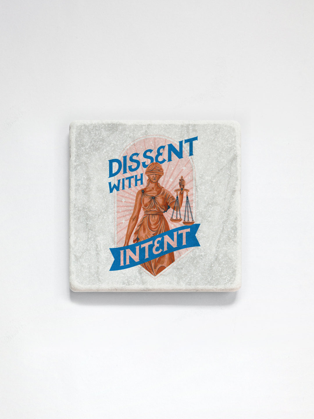 Protest Art, Individual Marble Coaster