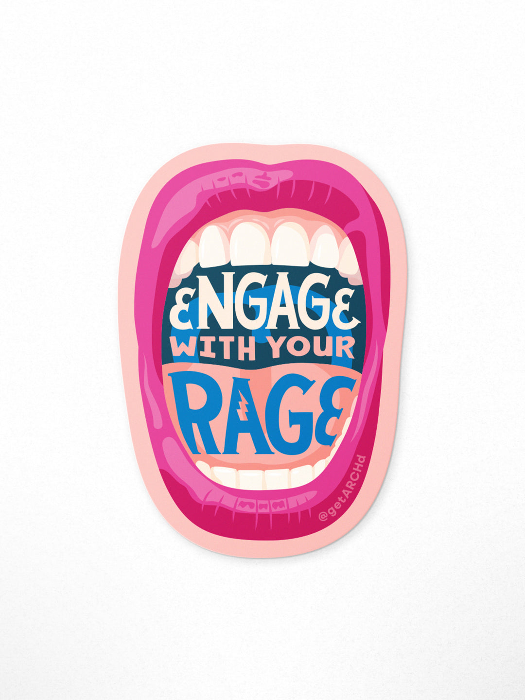 Protest Sticker Pack, set of 6 stickers
