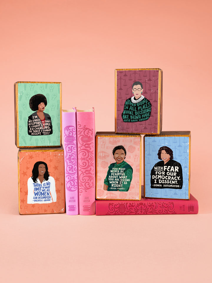 Individual Iconic Woman Bookend