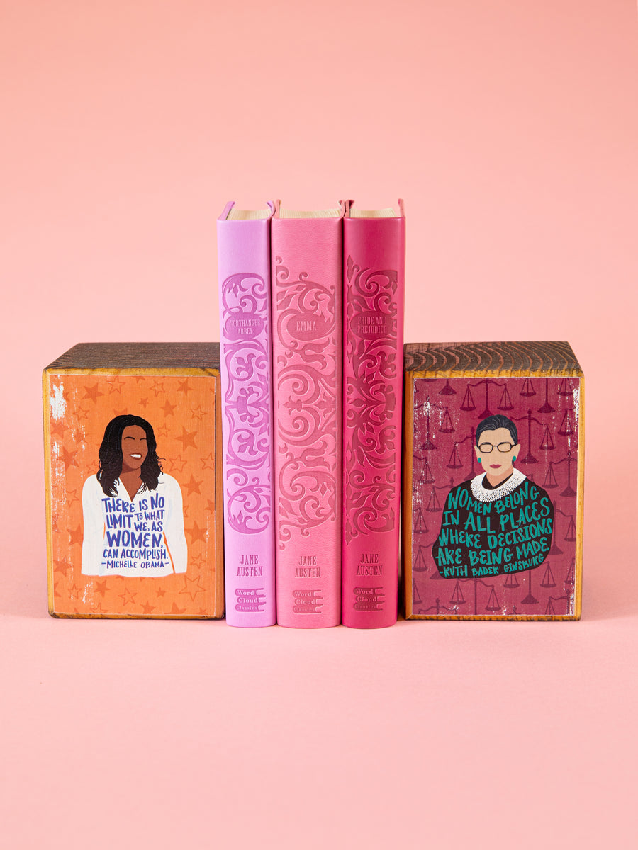 Quotes by Iconic Women Bookend Set of 2 – ARCHd