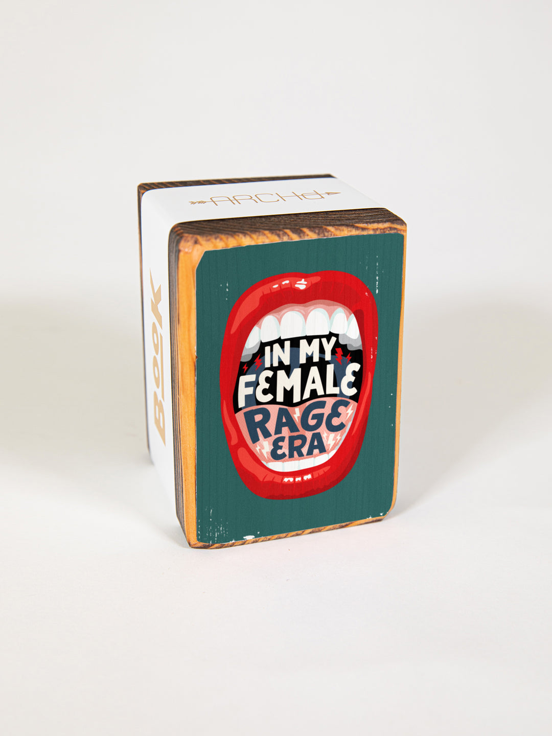 Resistance Collection, Single Wood Bookend