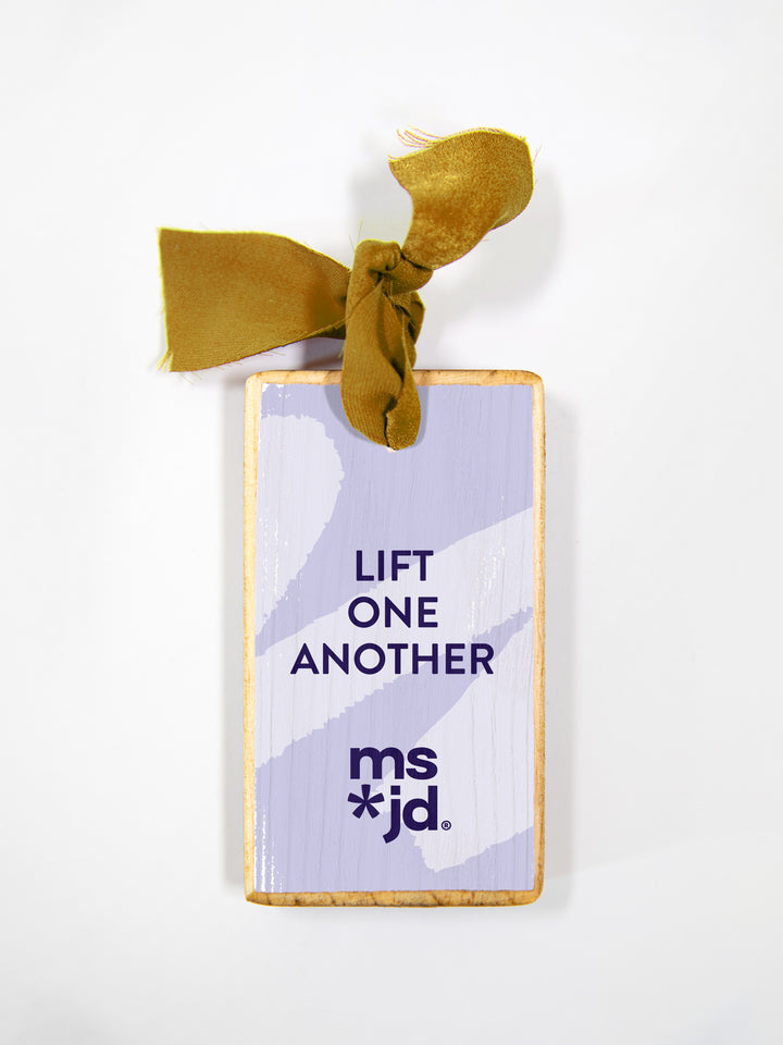 Ms. JD Motivational Sayings Wood Ornament