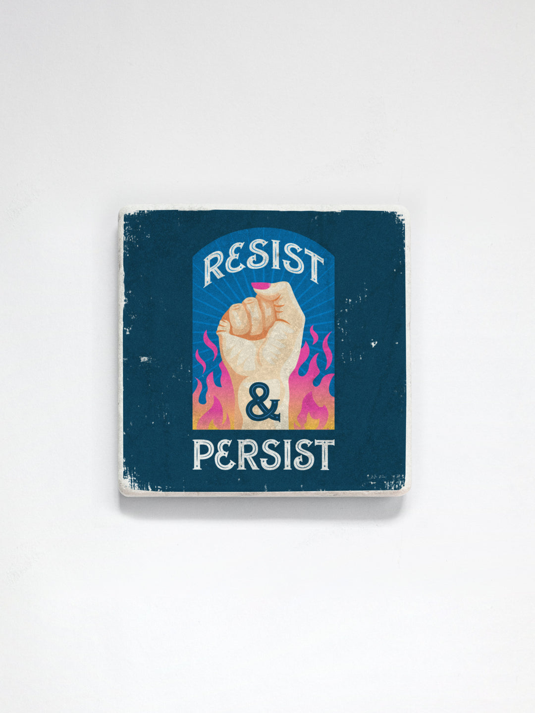 Protest Art, Individual Marble Coaster