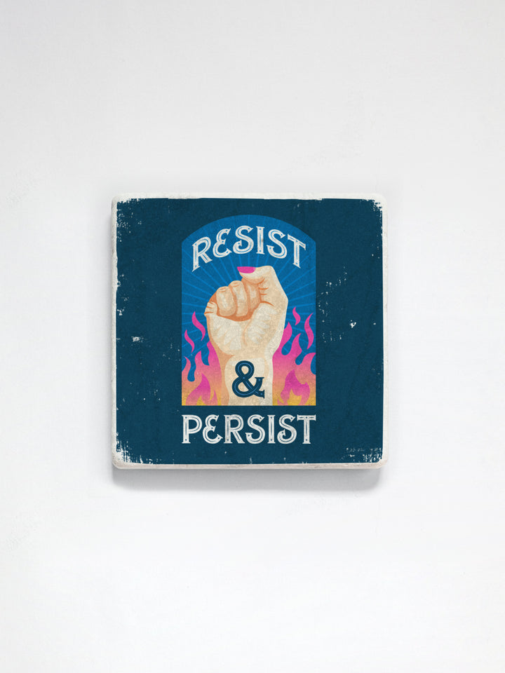 Protest Art, Individual Marble Coaster