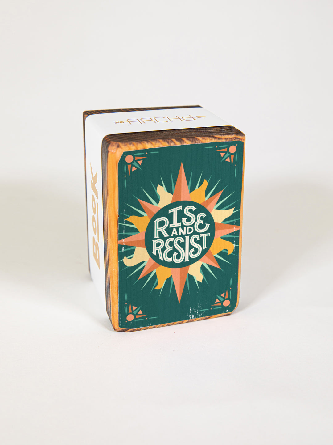 Resistance Collection, Single Wood Bookend