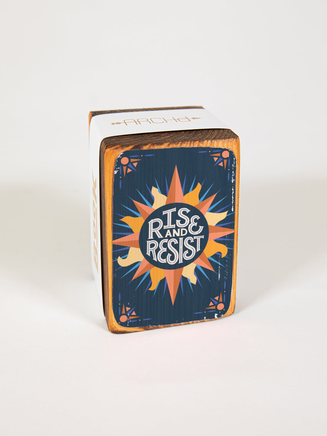 Resistance Collection, Single Wood Bookend