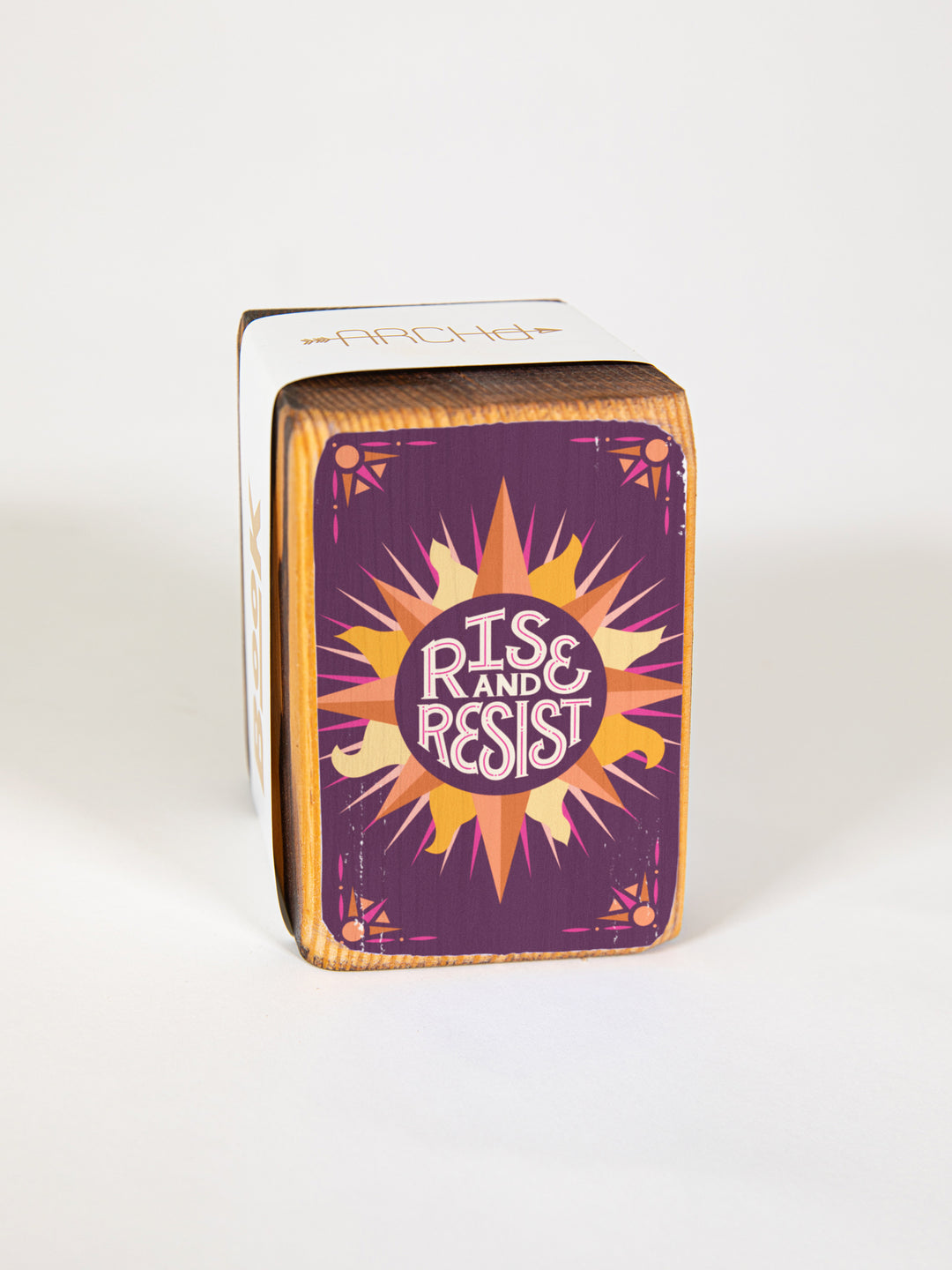 Resistance Collection, Single Wood Bookend