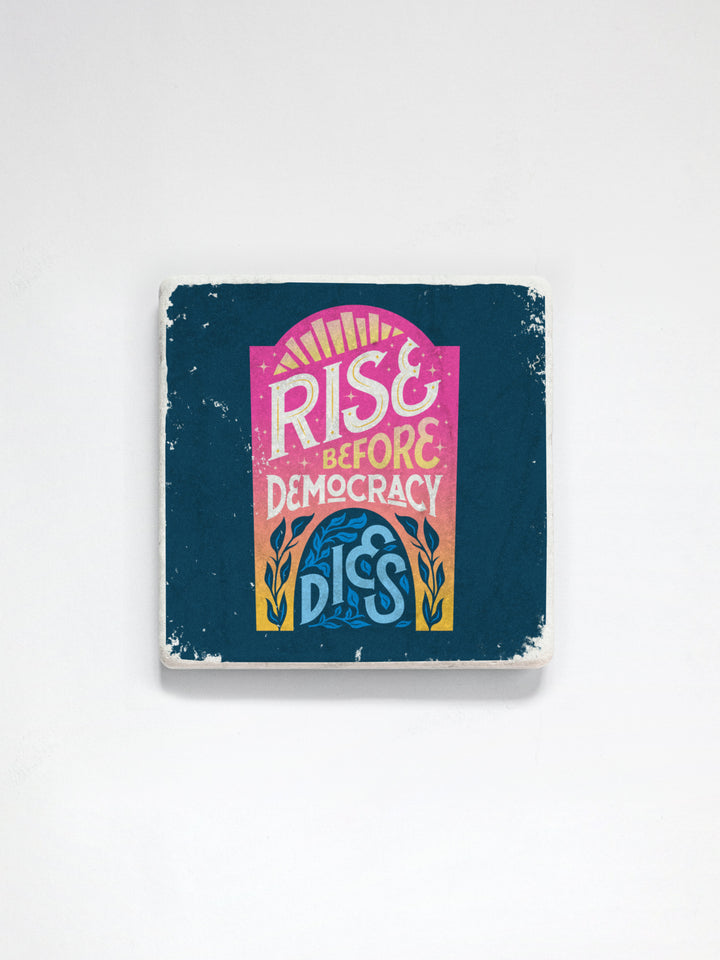 Protest Art, Individual Marble Coaster