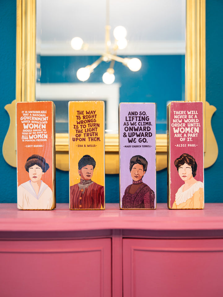 Mary Church Terrell Quote Panoramic wood art