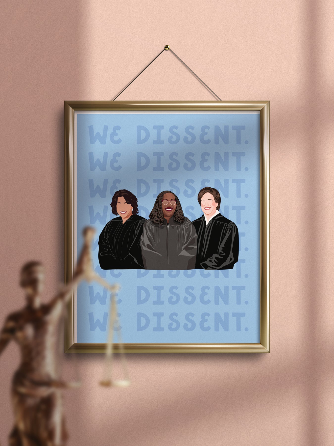 Scotus Icon We Dissent SCOTUS Wall Art Print – ARCHd