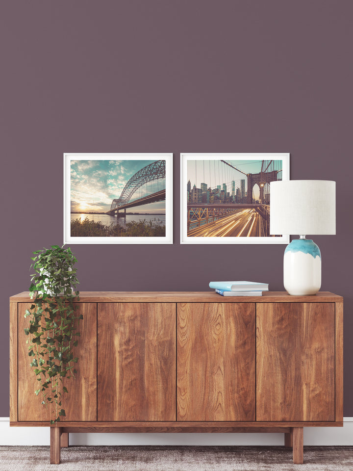 Memphis, Tennessee, daytime bridge photography print