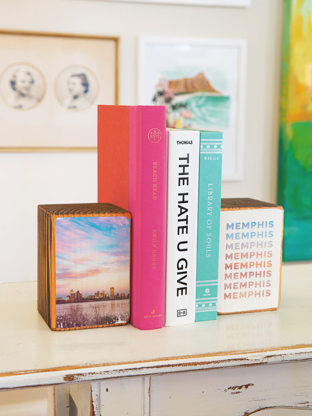 memphis skyline bookends