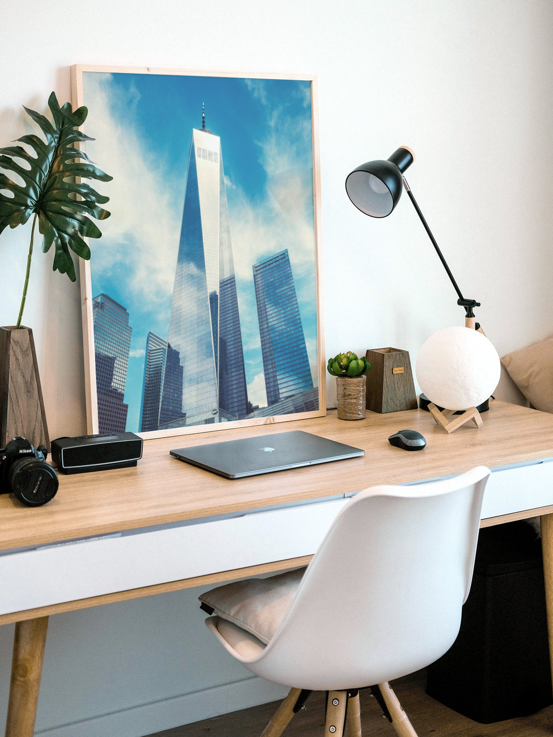 New York City's One World Trade Center building photography print