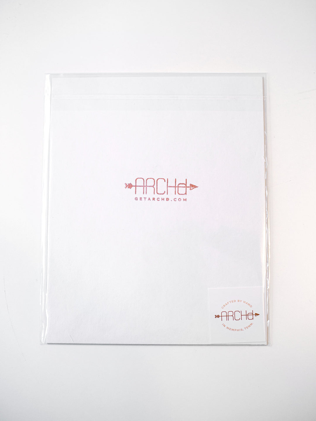 Back view of print packaging