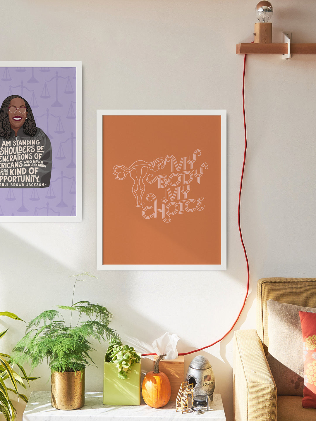 My Body My Choice poster print